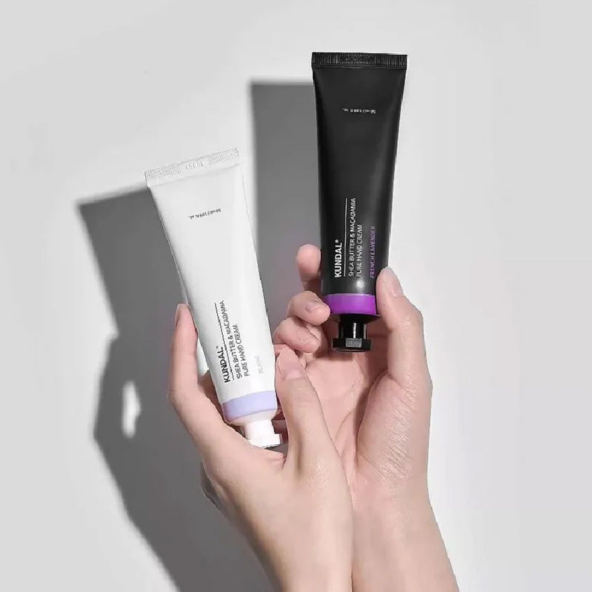 Kundal Shea Butter & Macadamia Pure Hand Cream Aroma Edition - French Lavender