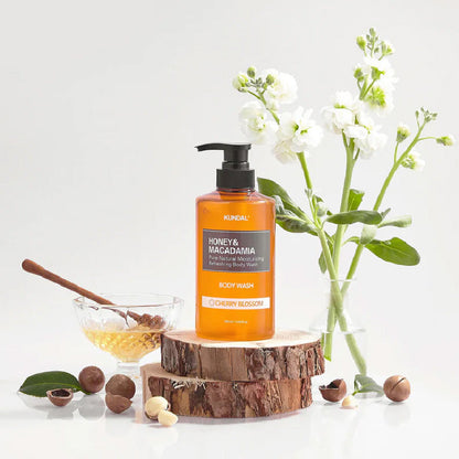 Kundal Honey and Macadamia Body Wash - Cherry Blossom