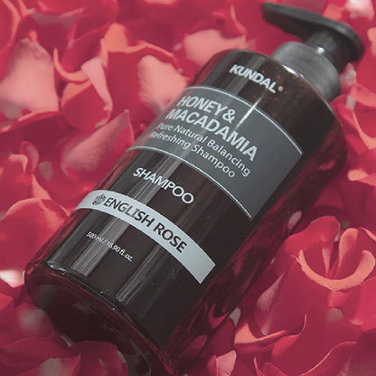 Kundal Honey and Macadamia Shampoo - English Rose