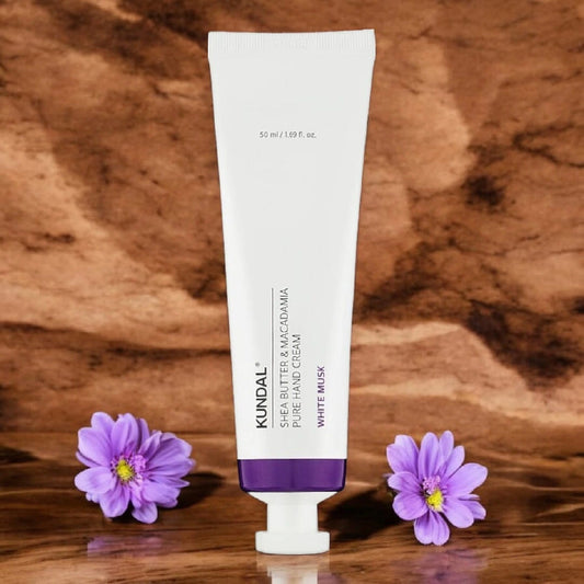 Kundal Shea Butter & Macadamia Pure Hand Cream -  White Musk