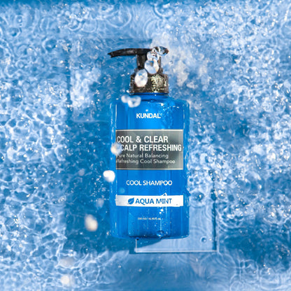 Kundal Cool & Clear Scalp Refreshing Cool Shampoo – Aqua Mint