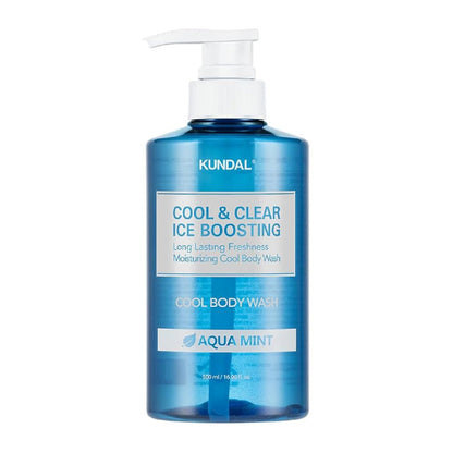 Kundal Cool & Clear Ice Boosting Cool Body Wash - Aqua Mint