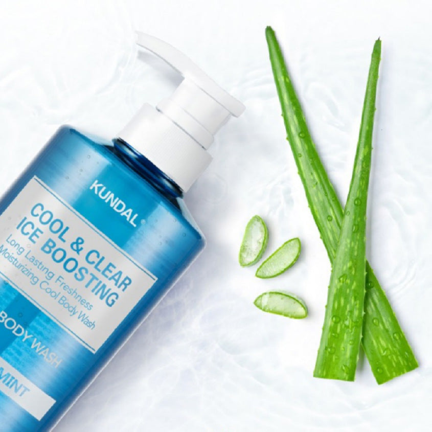 Kundal Cool & Clear Ice Boosting Cool Body Wash - Aqua Mint