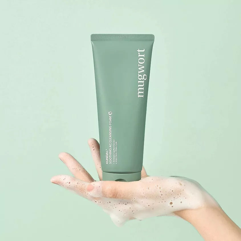 Kundal Mugwort Soothing AC Cleansing Foam
