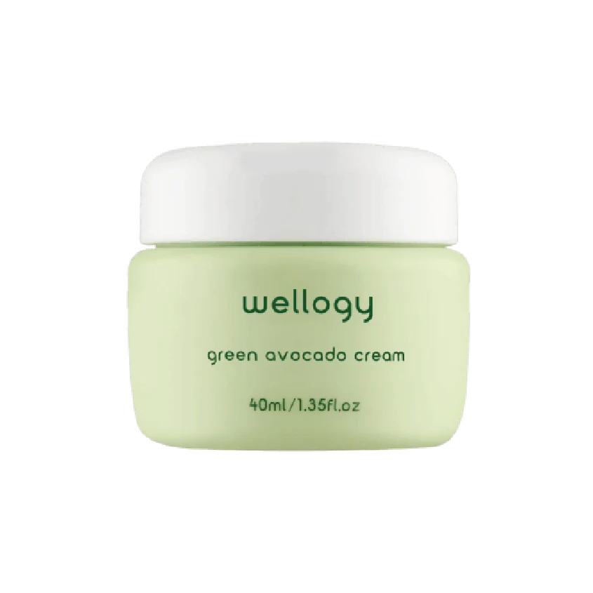 wellogy green avocado cream