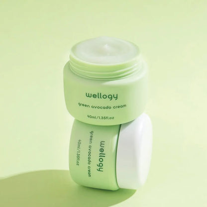 wellogy green avocado cream