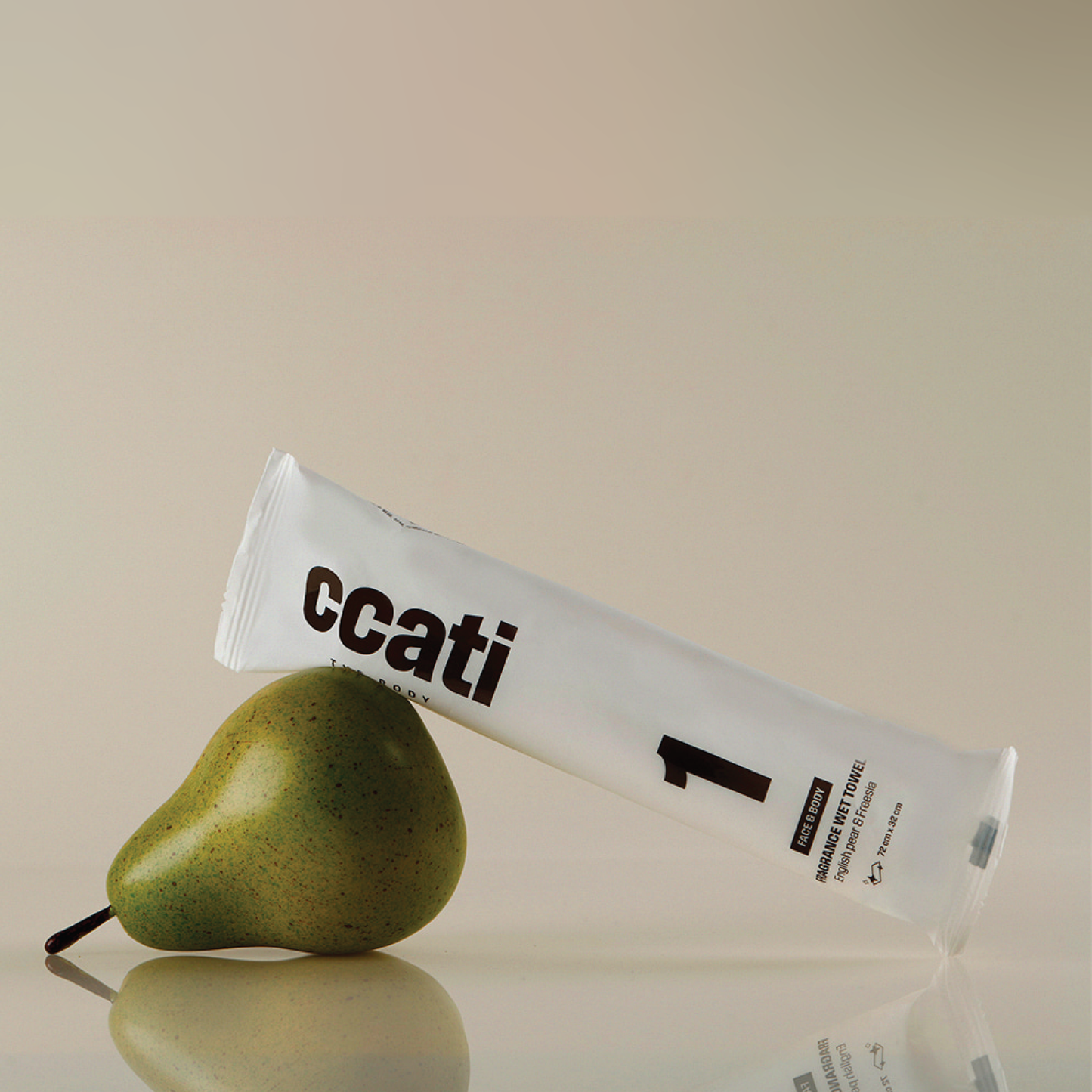Ccati Fragrance Wet Towel English Pear & Freesia (5 Pcs)