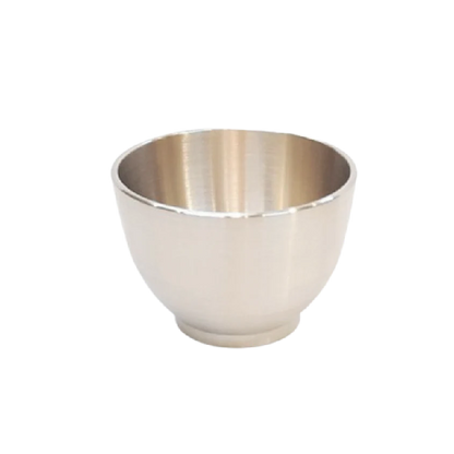 Mosim Tea Cup - Ceramic Craft Glass, Bangja Yugi Engraved Sake Cup, Gift Sake Cup, Brass Bowl, Brass Tableware