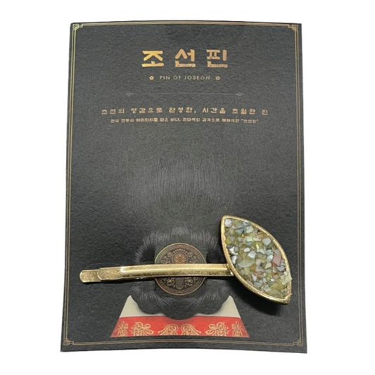 Pin of Joseon Gold Gem Hair Pin