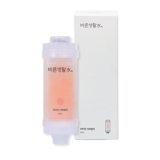 Bareun Soo Korean Shower Filter (Peach)