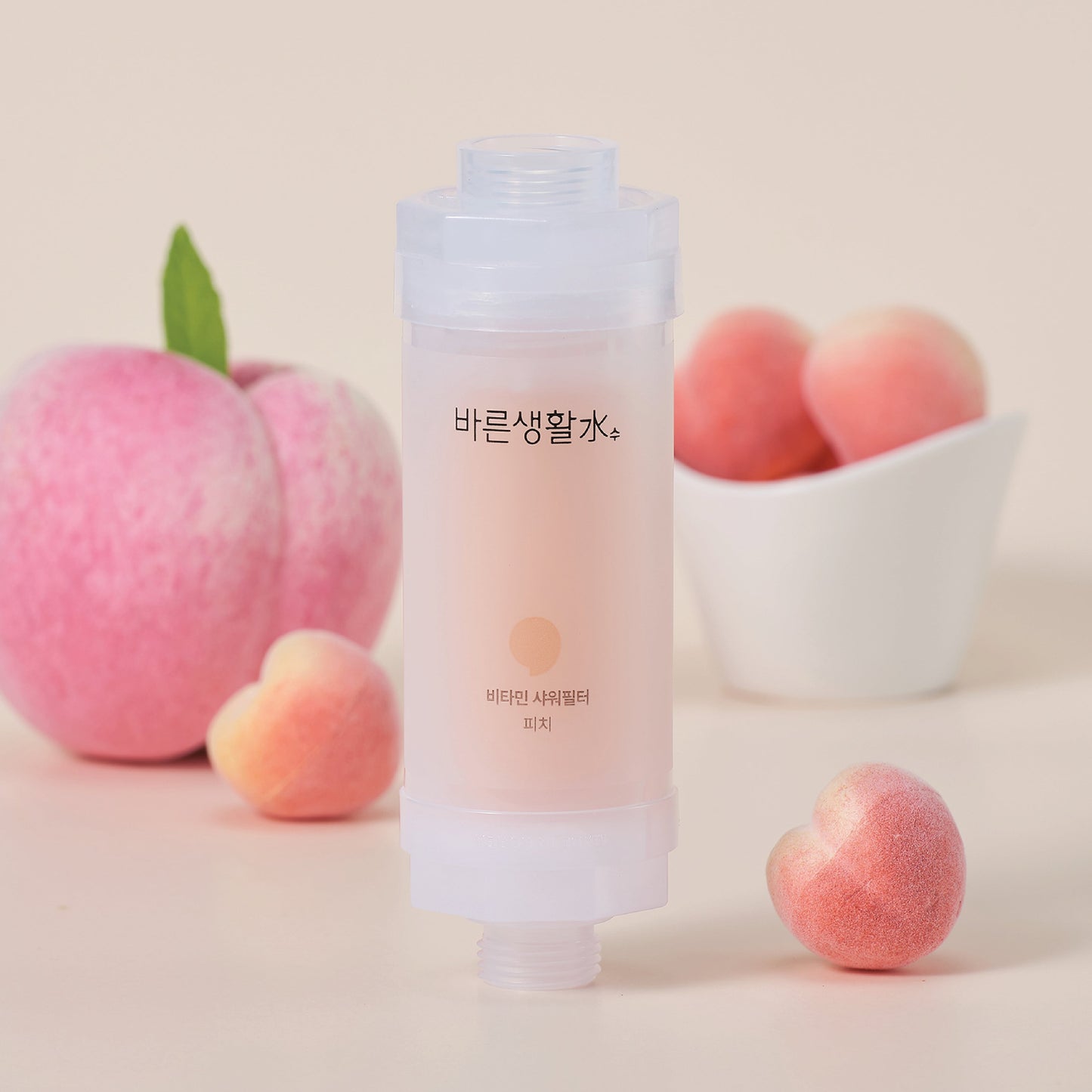 Bareun Soo Korean Shower Filter (Peach)