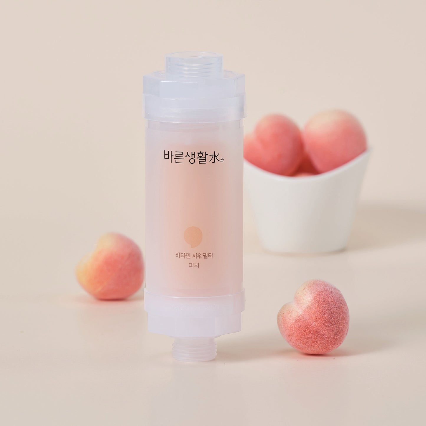 Bareun Soo Korean Shower Filter (Peach)