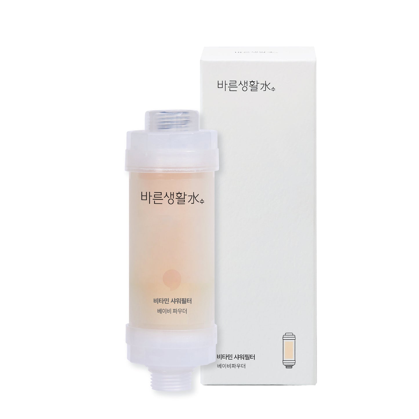 Bareun Soo Korean Shower Filter (Baby Powder)