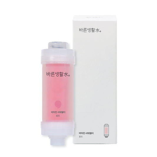 Bareun Soo Korean Shower Filter (Rose)