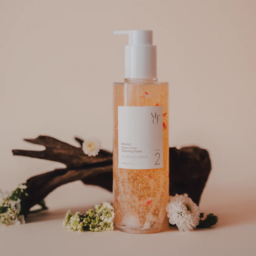 MOISTERR  FLOWER DEEP CLEANSING  FOAM