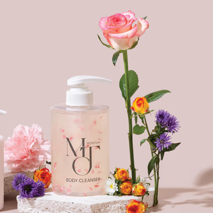 MOISTERR PINK  FLOWER PERFUME BODY CLEANSER
